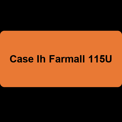 Case Ih Farmall 115U